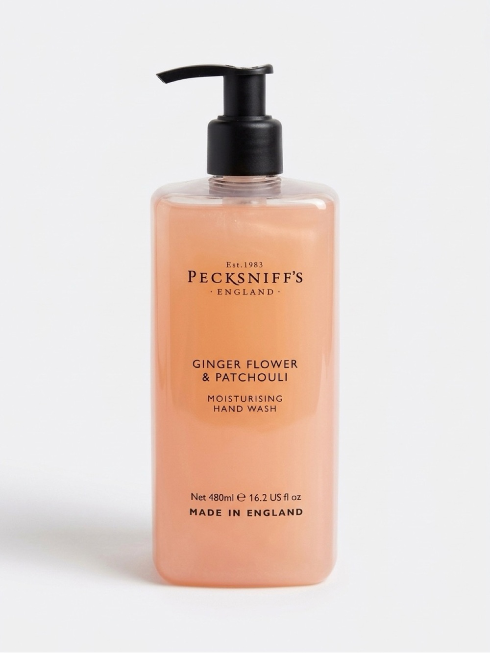 Pecksniff’s Ginger Flower Patchouli Hand Wash 16.2 oz 480ml NEW